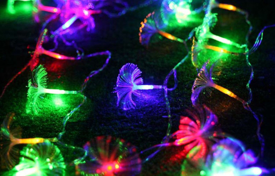 CE Approved 106W Green Waterproof LED String Lights , Holiday Decoratve Light