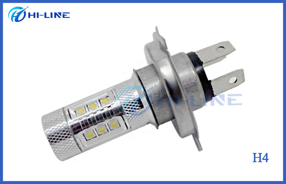 2X LEIDENE van de de Machtsauto van DC12V H4 80W van Hoge de Dag Mist Gloeilampen het Drijven vervangt Bollamp Witte 6000k