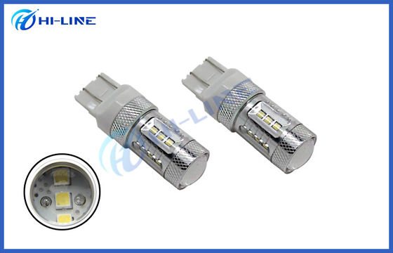 LEIDENE van Samsung 15pcs SMD T20 Bol 7443 7440 Hoge de Machts LEIDENE van 15w Projector Omgekeerde Achteruitrijlamp DRL